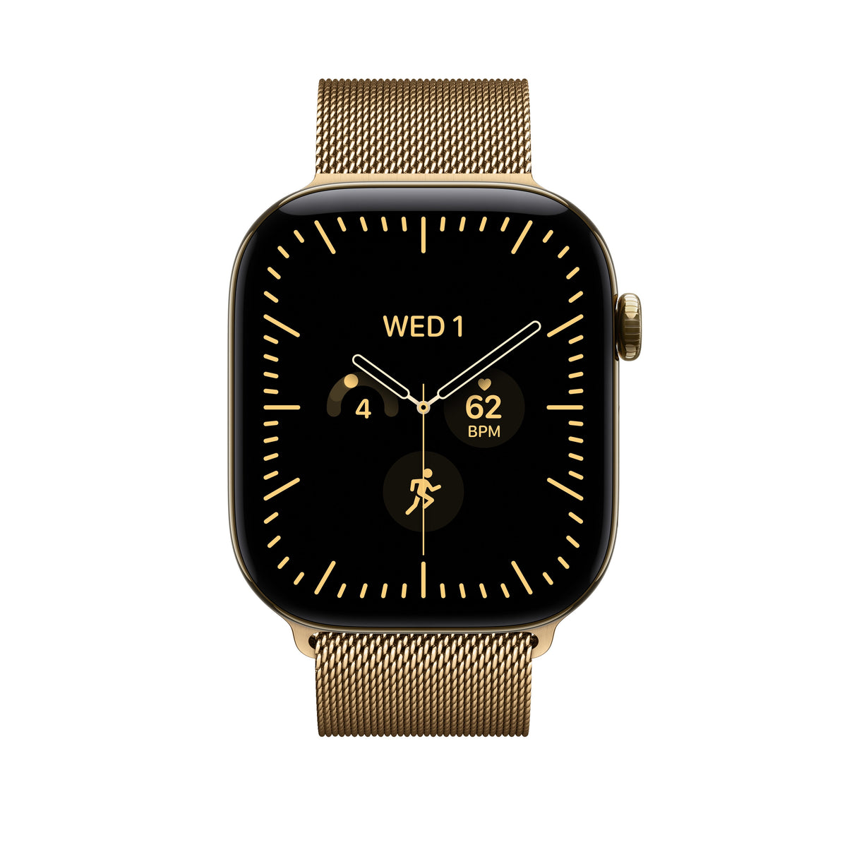 46mm Radiant Gold Milanese Loop - S/M