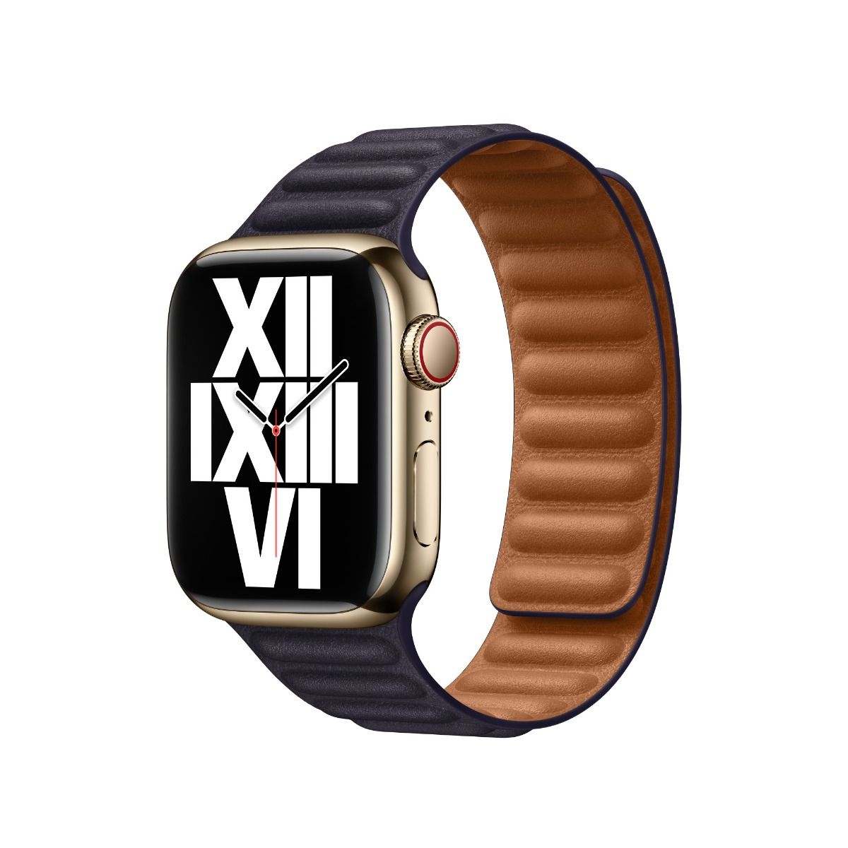 ML7P3ZE/A|41mm Sequoia Green Leather Link - S/M