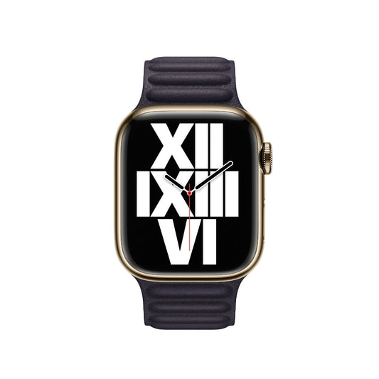 41mm Ink Leather Link - S/M
