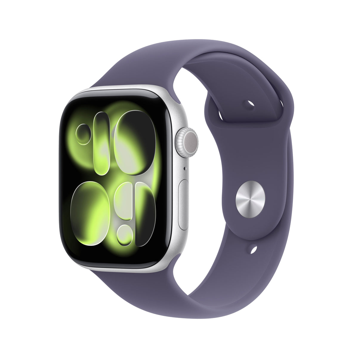 Silver Aluminum / Purple Fog