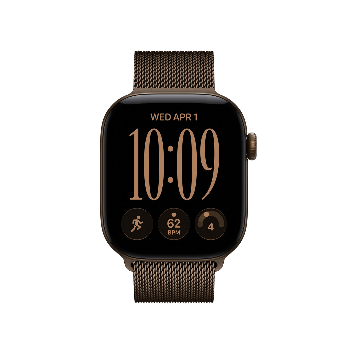 42mm Dark Bronze Milanese Loop