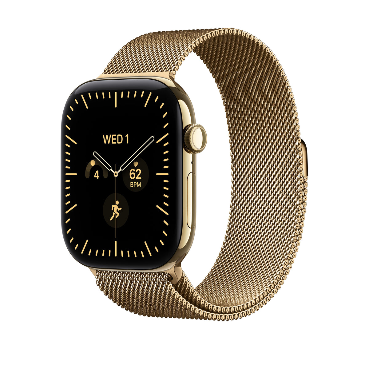 46mm Radiant Gold Milanese Loop - S/M