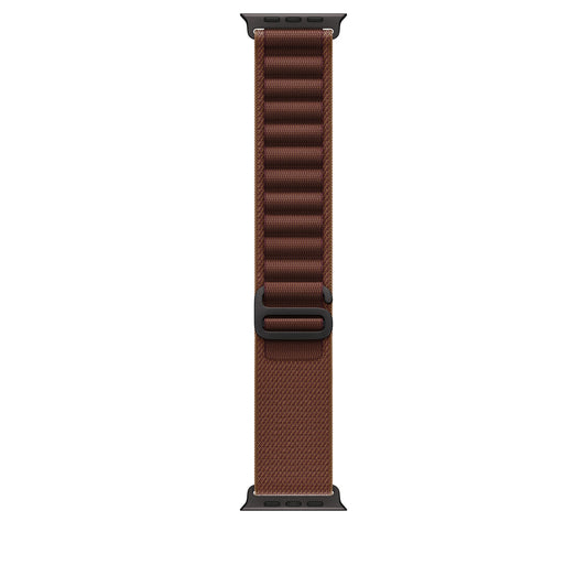 49mm Burgundy Alpine Loop - Large - Black Titanium Finish