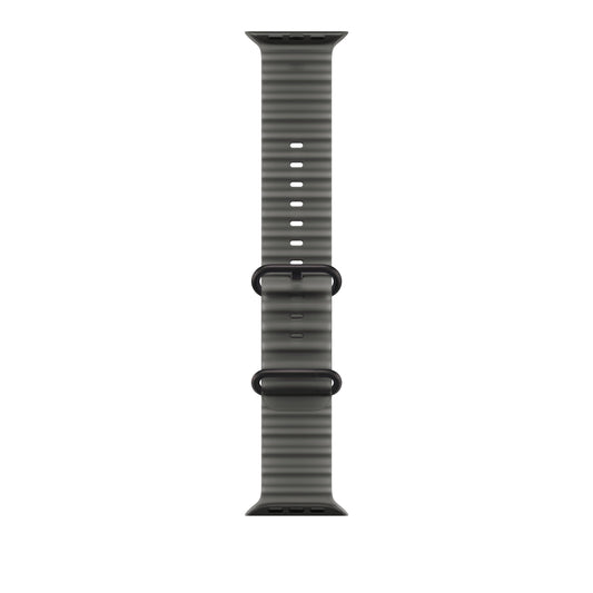 49mm Translucent Black Ocean Band - Black Titanium Finish