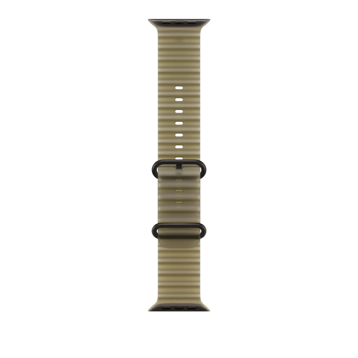 49mm Translucent Kelp Ocean Band - Black Titanium Finish