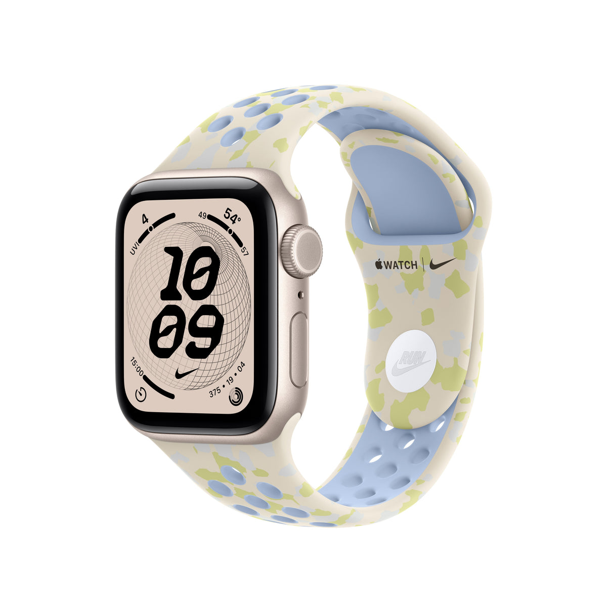 40mm Chalk Calm Nike Sport Band - S/M