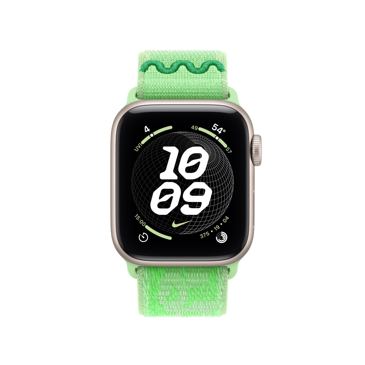 40mm Green Spark Nike Sport Loop