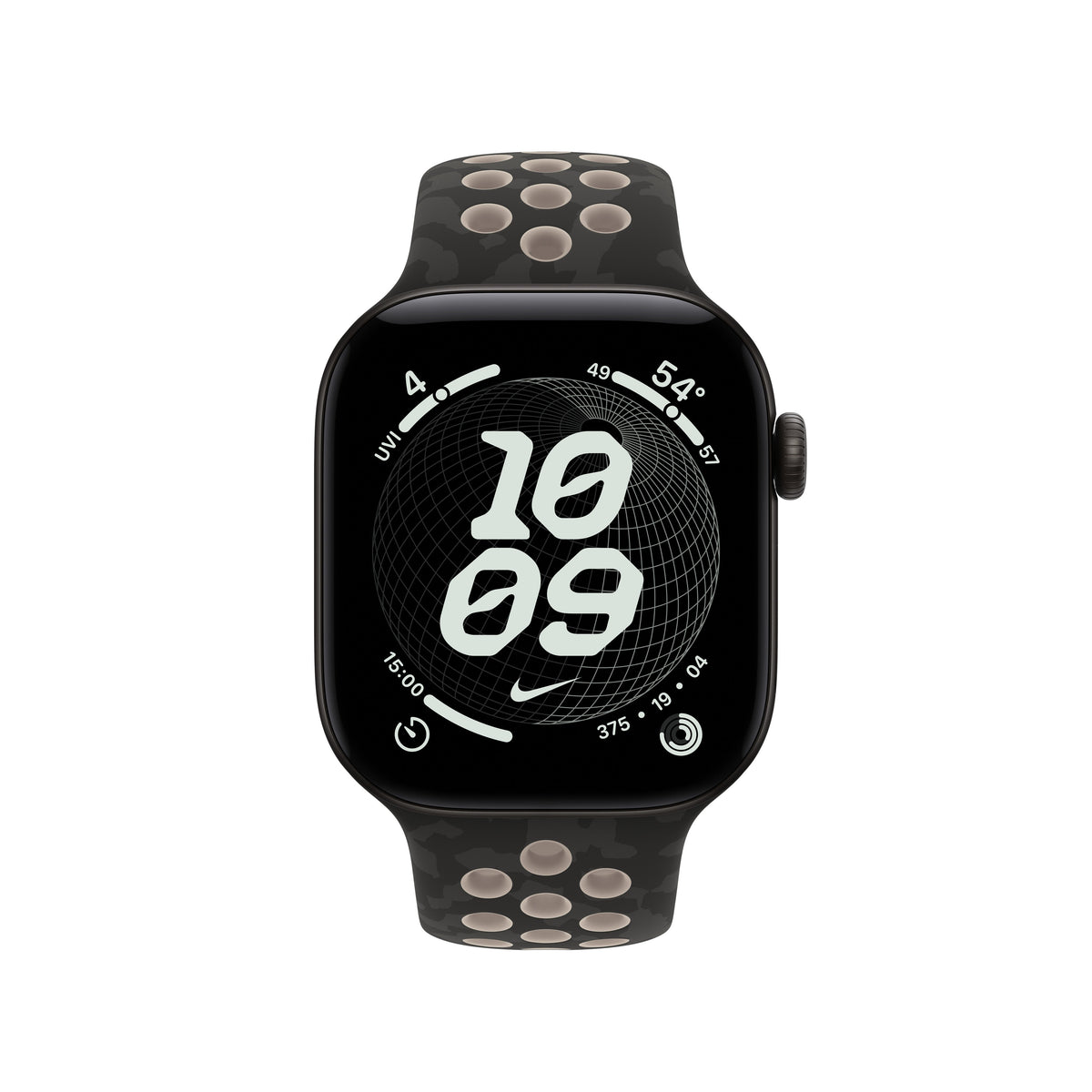 42mm After Dark Black Nike Sport Band - S/M