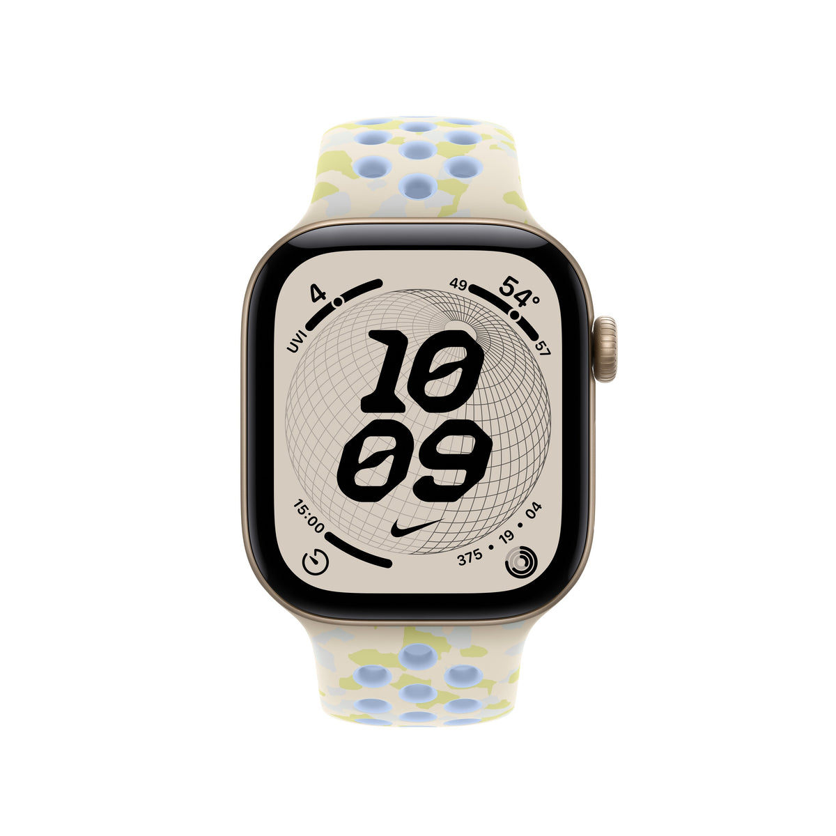 42mm Chalk Calm Nike Sport Band - S/M