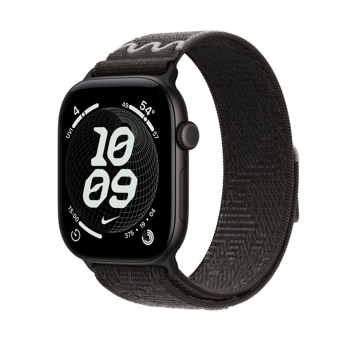 46mm After Dark Black Nike Sport Loop