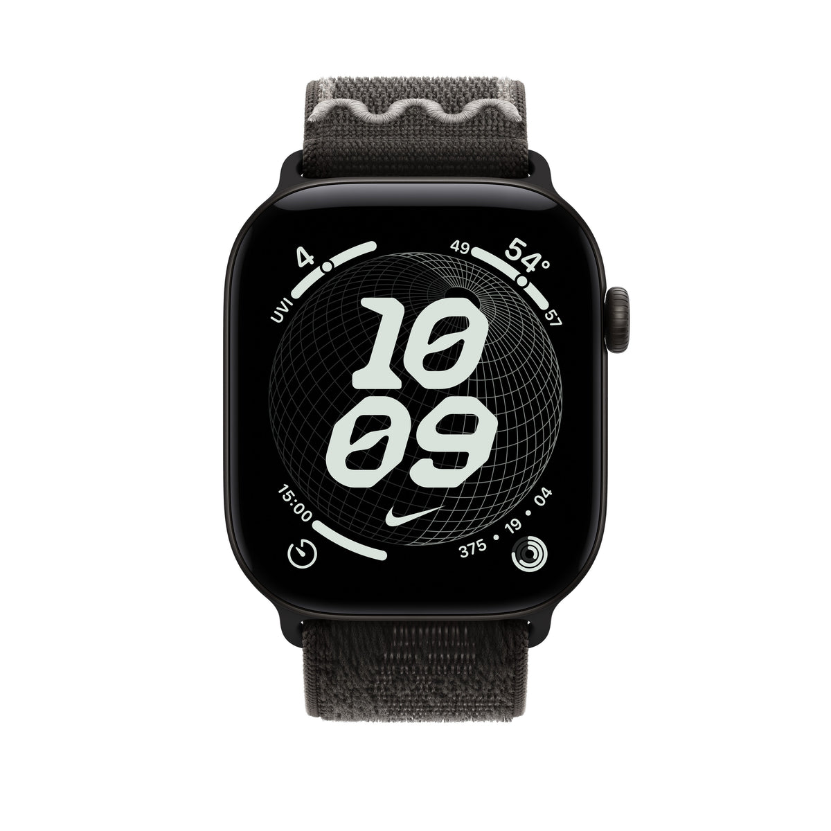 46mm After Dark Black Nike Sport Loop