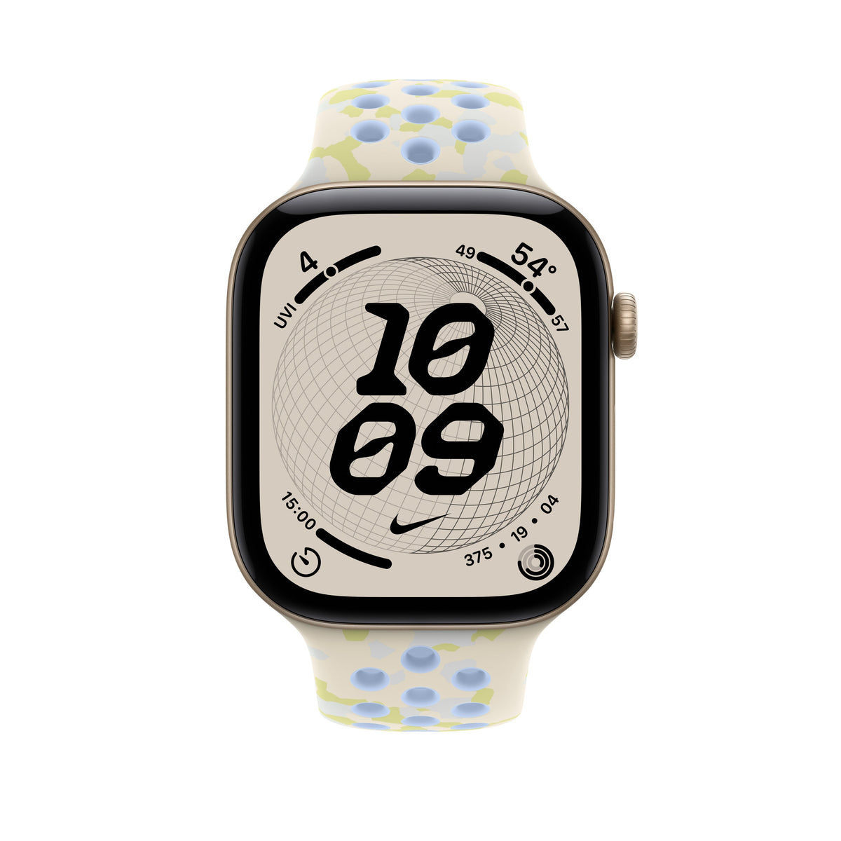 46mm Chalk Calm Nike Sport Band - M/L