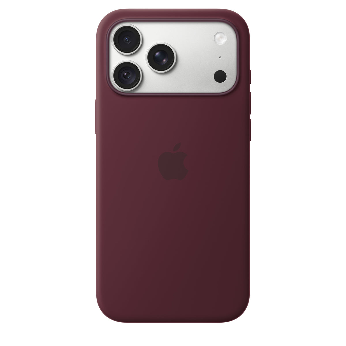 iPhone 18 Pro Max Silicone Case with MagSafe - Burgundy
