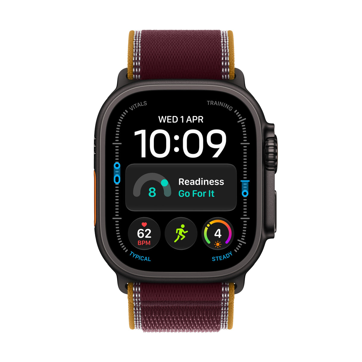 Black Titanium / Burgundy